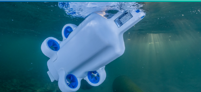 New AI-Powered Micro AUV Combines Advanced navigation Sonar and Communication Capabilities hydrus surface