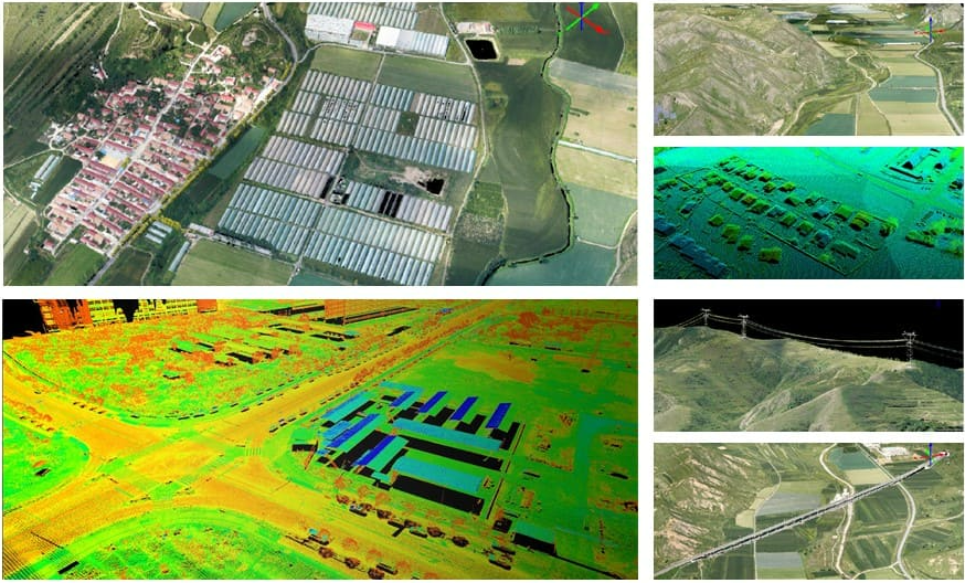 Obtain High Quality Aerial Survey Data With GNSS and IMU Equipped Airborne Laser Scanners scanning results