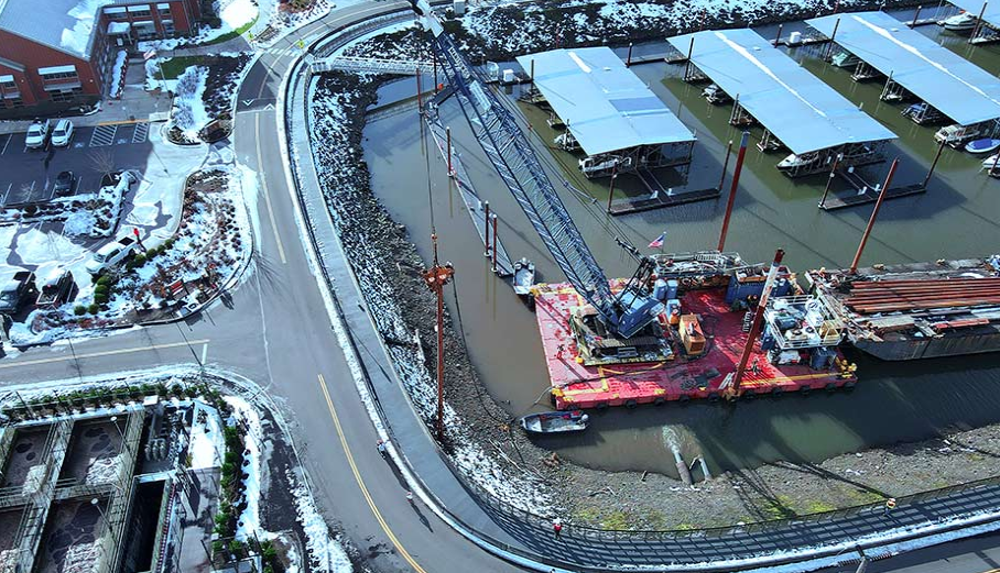 Improved Underwater Visibility at Port of Kalama Boosts Marine Project Productivity top view