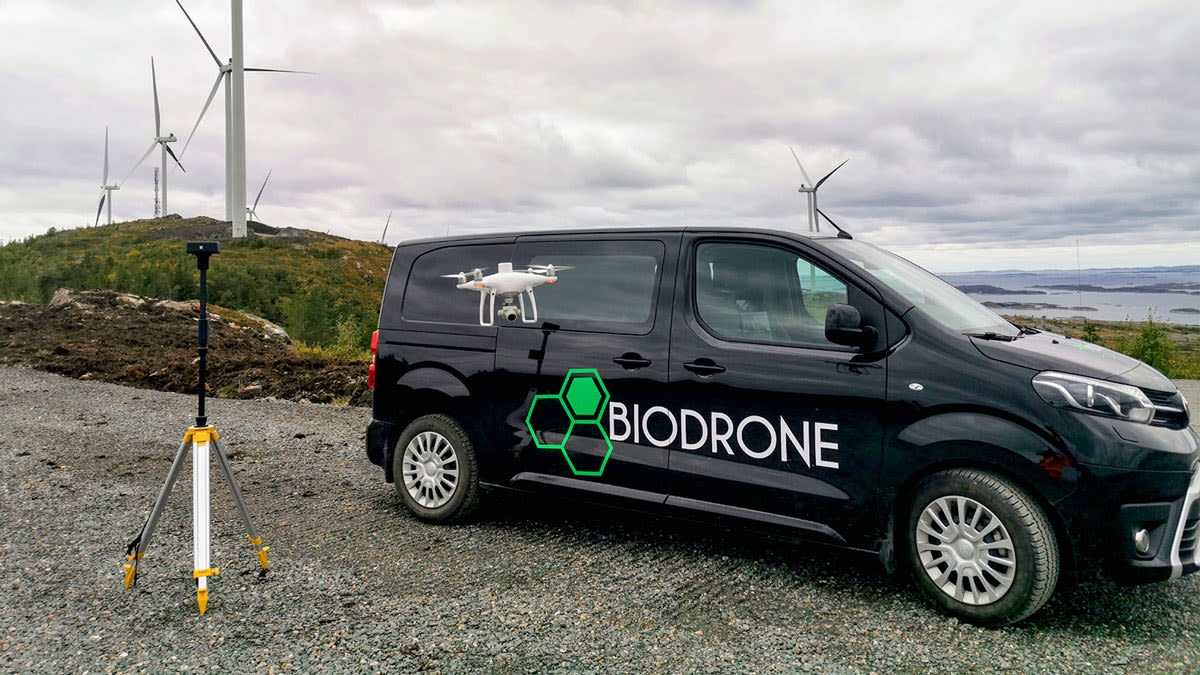 Using UAV Photogrammetry to Survey a Wind Farm Access Road Biodrone
