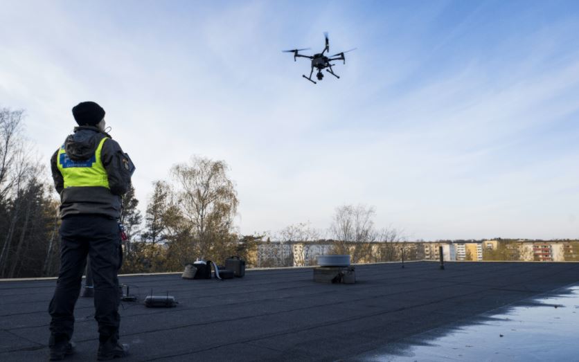 How The Swedish Police Uses Drones to Increase Safety and Security of Citizens - 350 operational drones