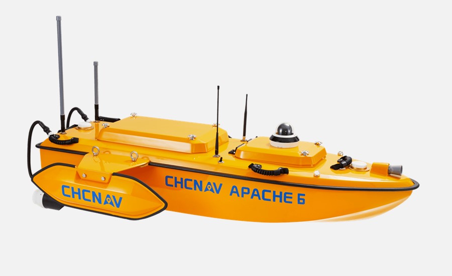 Unmanned Surface Vehicle Makes 3D Bathymetric Surveying Easy apache