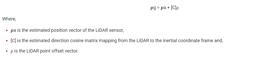 VectorNav GNSS/INS Systems  for Lidar Mapping