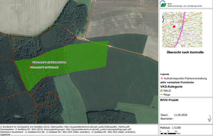 Modernizing Mobile GIS for Managing Privatization of State-Owned Land Cadastre overview map