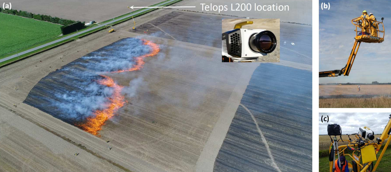 High-Speed Infrared Cameras Used to Measure Fire Turbulence figure 2