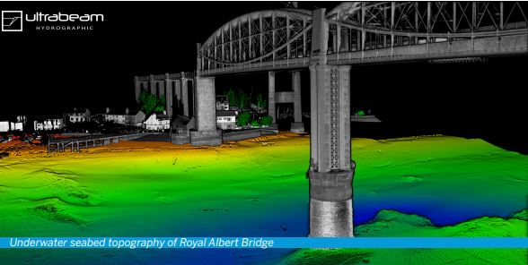 Creating an Autonomous Marine Survey Vehicle to Find River Crossing Points bridge point cloud survey