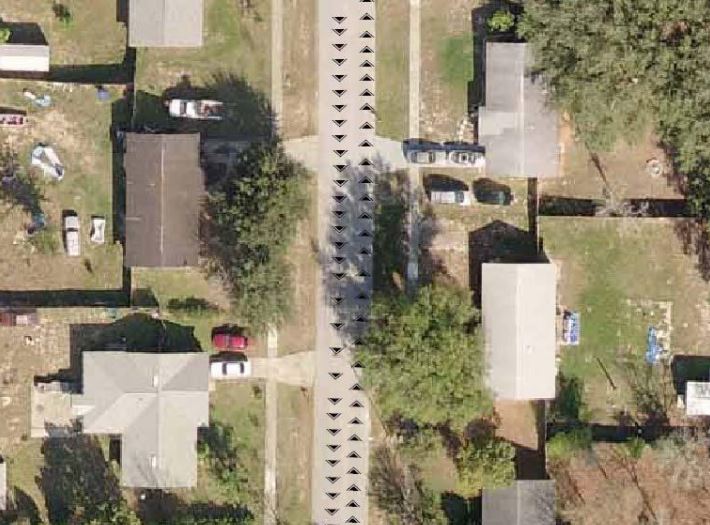 Mobile Imaging Application for Assessing Pavement Condition aerial map 2