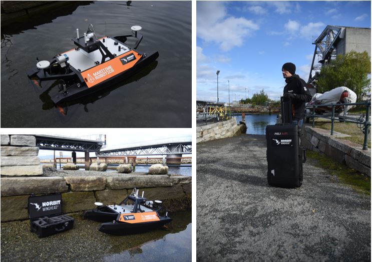 USV Performs Lidar and Multibeam Survey at Trondheim Fjord in Norway overview